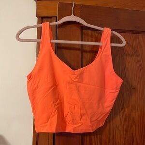 CRZ Yoga Bright Orange Tank